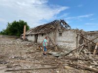 Окупанти завдали ракетних ударів по Херсонській області: зруйновано будівлі ферми і пошкоджено сільгосптехніку (фото)