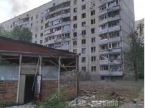 Разрушенный дом в Харькове
