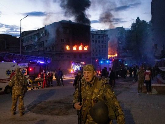 Ракетный удар по Киеву: названо количество пострадавших