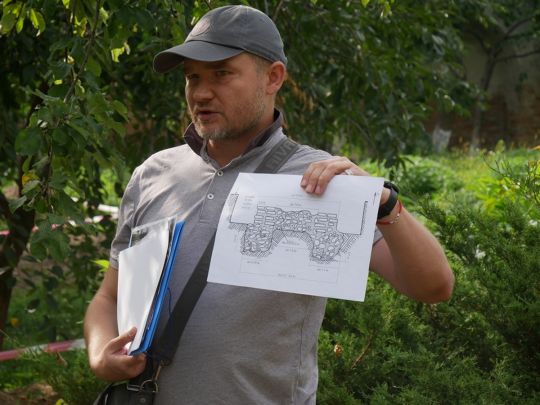 Сергій Тараненко, завідувач сектору археології Національного заповідника «Києво-Печерська лавра»