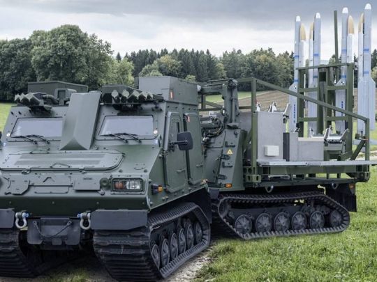 Немецкий комплекс ПВО Iris-T SLM
