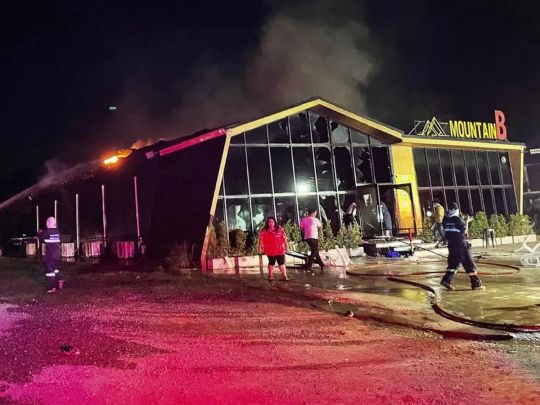 Пожар в ночном клубе в Таиланде