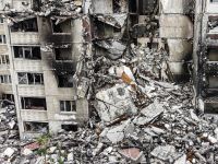 Разрушение в Салтовском районе