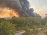 Потужна пожежа в&nbsp;окупованому Криму: спалахнула нафтобаза (відео)