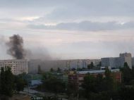 Рашисти потужно обстріляли Енергодар напередодні візиту місії МАГАТЕ: є&nbsp;жертви (фото)
