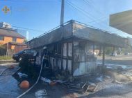 У&nbsp;Києві горіла АЗС: що&nbsp;відомо