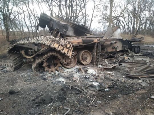 знищена військова техніка РФ