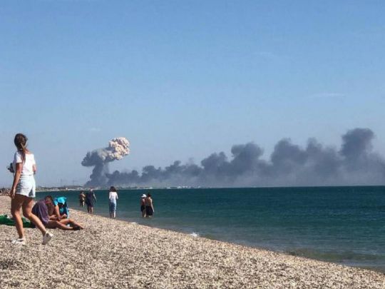 взрывы в Крыму
