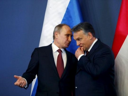 Путін та орбан