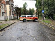Удар непогоды по&nbsp;Прикарпатью: повалены деревья, подтоплены жилища и&nbsp;дороги