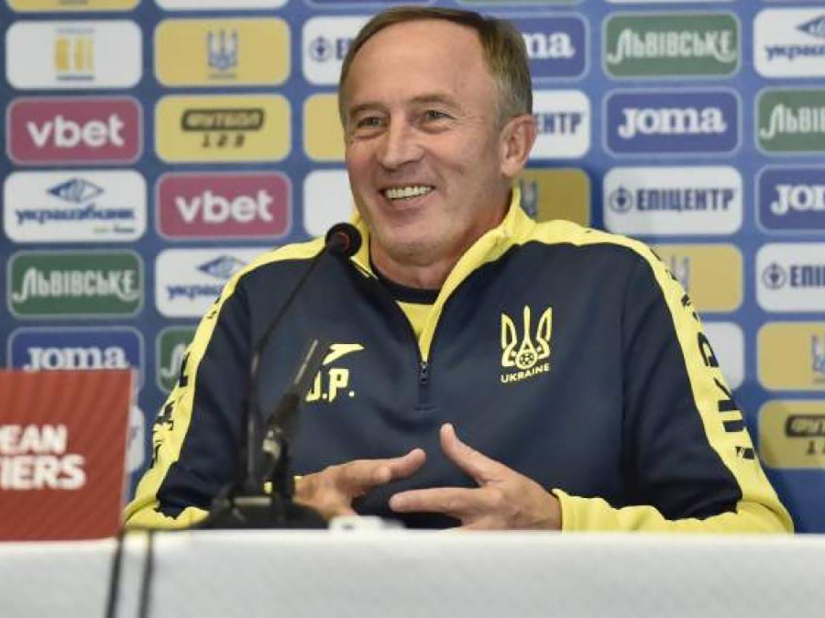Александр Петраков тренер сборной Украины по футболу