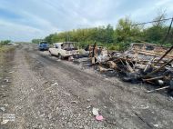 Під Куп'янськом виявлено розстріляну рашистами колону машин з&nbsp;десятками загиблих (фото, відео)