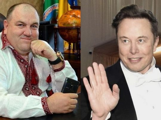 Алекскандр Поворознюк и Илон Маск