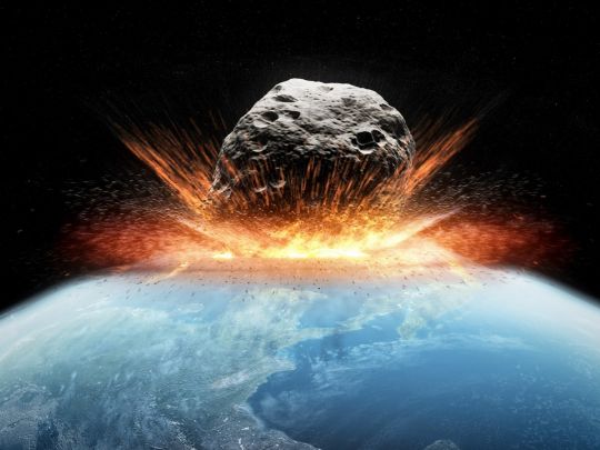 Зіткнення астероїда із Землею