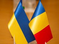 украинский и румынский флаги