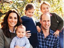 Кейт и Уильям с детьми