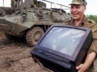 Не&nbsp;війська, а&nbsp;банда мародерів: рашисти у&nbsp;Кирилівці нахабно грабують бази відпочинку, вивозячи з&nbsp;них бойлери та&nbsp;побутову техніку