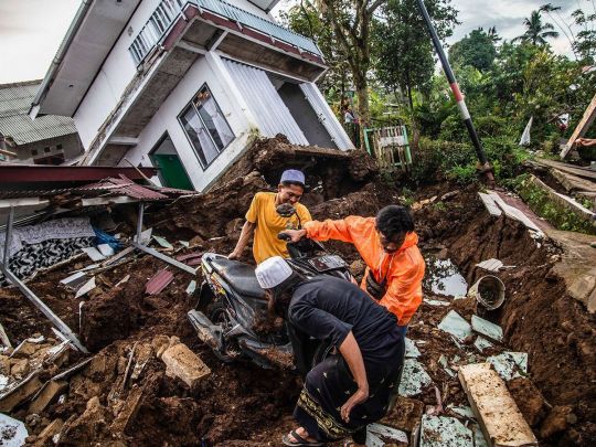 Наслідки землетрусу в Індонезії