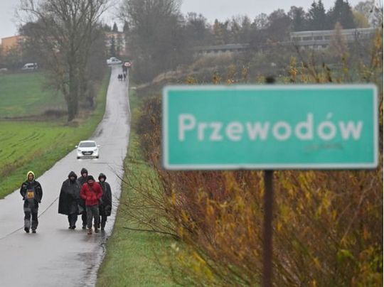 Пшеводув на кордоні з Україною