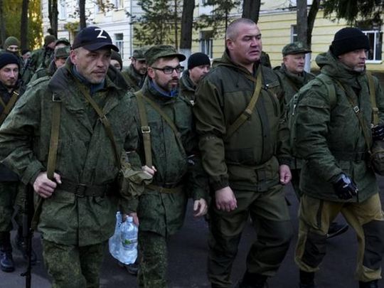 мобілізовані росіяни
