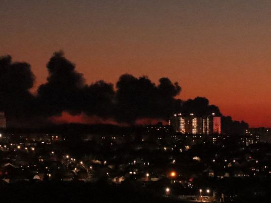 Пожежа на аеродромі у Курську