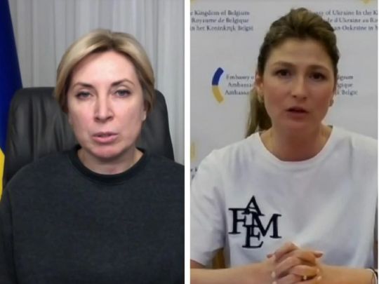 Ирина Верещук и Эмине Джапарова
