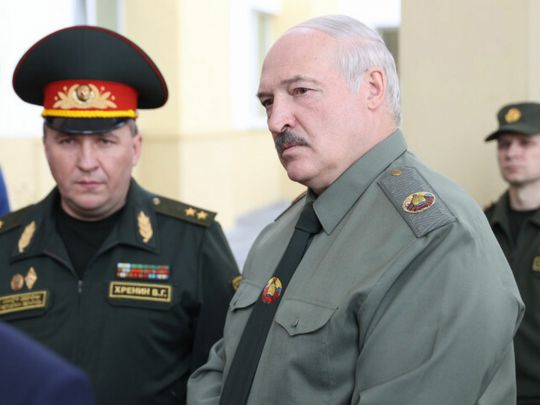 Лукашенко та Хренін