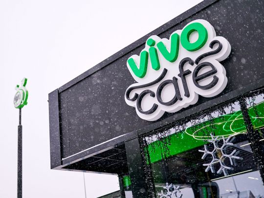 Кафе ресторанного формату VIVO café в мережі АЗК UPG