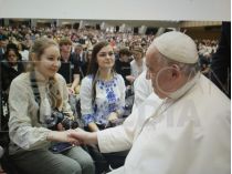 Папа Римський зустрівся з жінками з України
