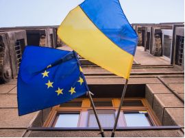 ЄС та Україна, прапори