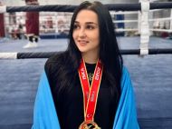 Украинка стала чемпионкой мира по&nbsp;кикбоксингу и&nbsp;посвятило &laquo;золото&raquo; погибшему на&nbsp;войне брату