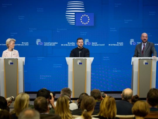 Зеленський, фон дер Ляєнен та Мішель