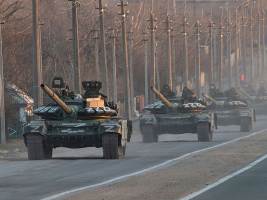 російські танки