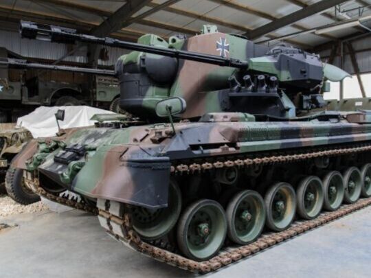 «зенитный танк» Gepard