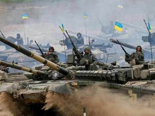украинские танкисты