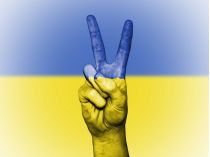 Прапор України та знак свободи