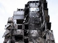 Знаменитый художник Бэнкси отметился шедевром в&nbsp;разрушенной Бородянке под Киевом (фото)