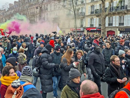 протесты, Париж