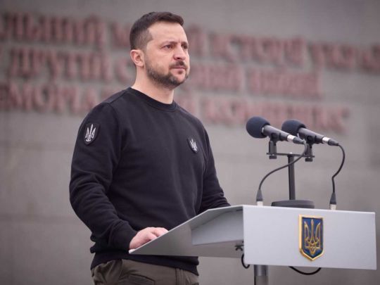 Выступление перед украинскими офицерами
