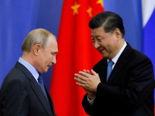 Зустріч лідерів рф і Китаю