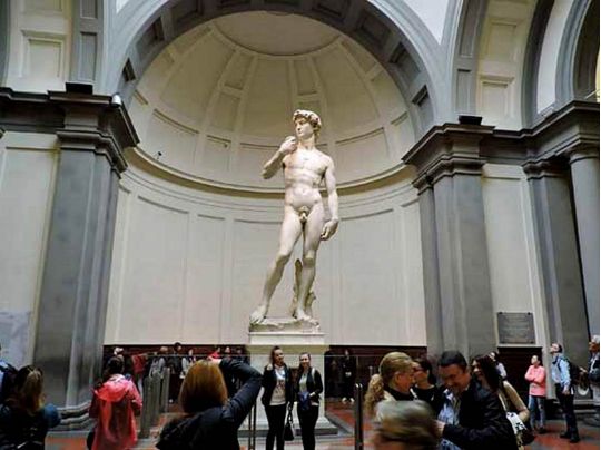статуя Давида Микеланджело