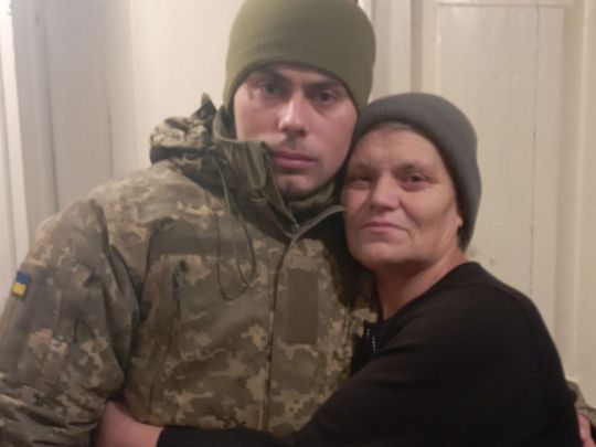 Александр Ковтун с мамой