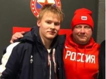 Матвій Мічков з батьком