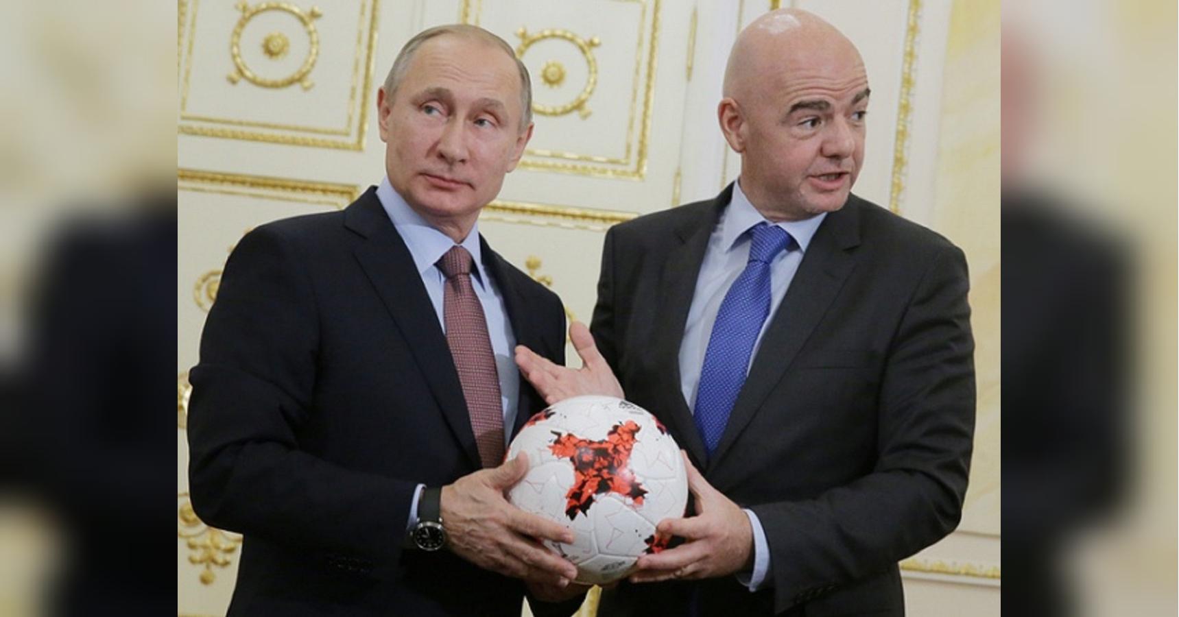 Президент ФІФА запропонував «припинити вогонь» в Україні та нарвався на жорстку відповідь