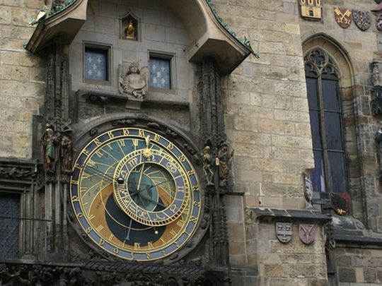 Часы-гороскоп в Праге