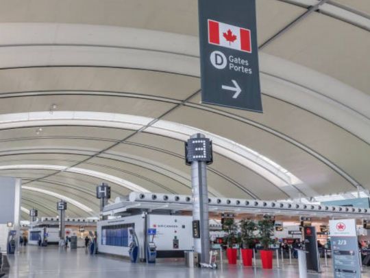 Аэропорт в Торонто
