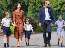 Принц Вільям та герцогиня Кембриджська з дітьми