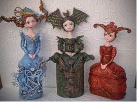 ляльки з пляшок, створені Юлією Шахназаровою