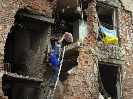Зруйноване житло
