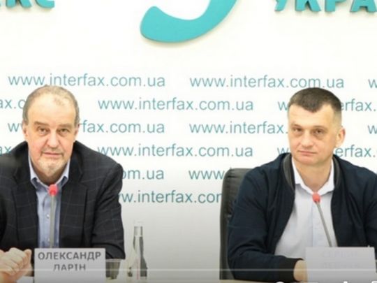 Александр Ларин и Сергей Левчук